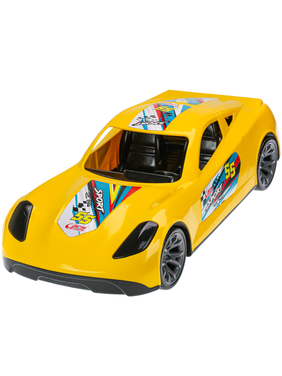 Машина И-5853 Turbo V-Max желтая металлик 40см Рыжий Кот - Елабуга 