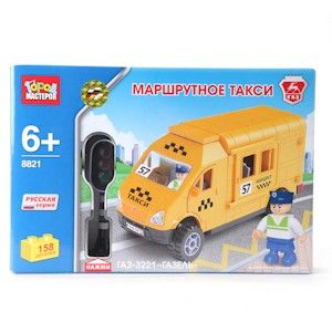 Конструктор 8821-RL "такси" 158дет ТМ Город мастеров 180741 - Волгоград 