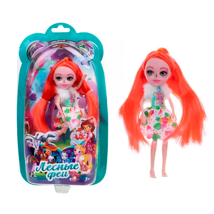 Кукла Т24018 Лесные феи с ярко-рыжими волосами 16см - Бугульма 
