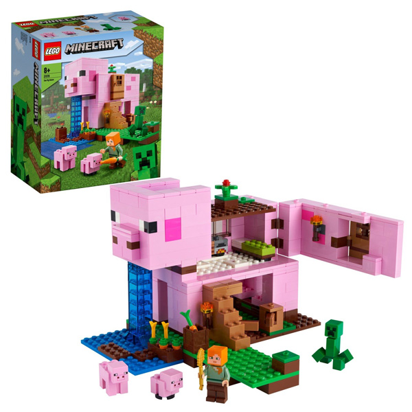 LEGO Minecraft 21170 Конструктор ЛЕГО Майнкрафт Дом-свинья - Елабуга 