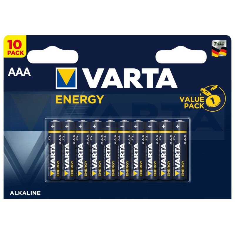Батарейка Varta Enerdgy LR03 10xBL (поштучно) 04103229491 - Уфа 
