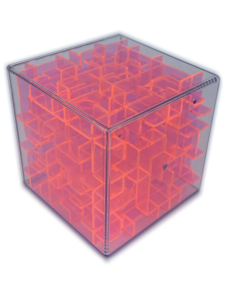 Головоломка-куб Лабиринт 3747020 цвет розовый - Альметьевск 