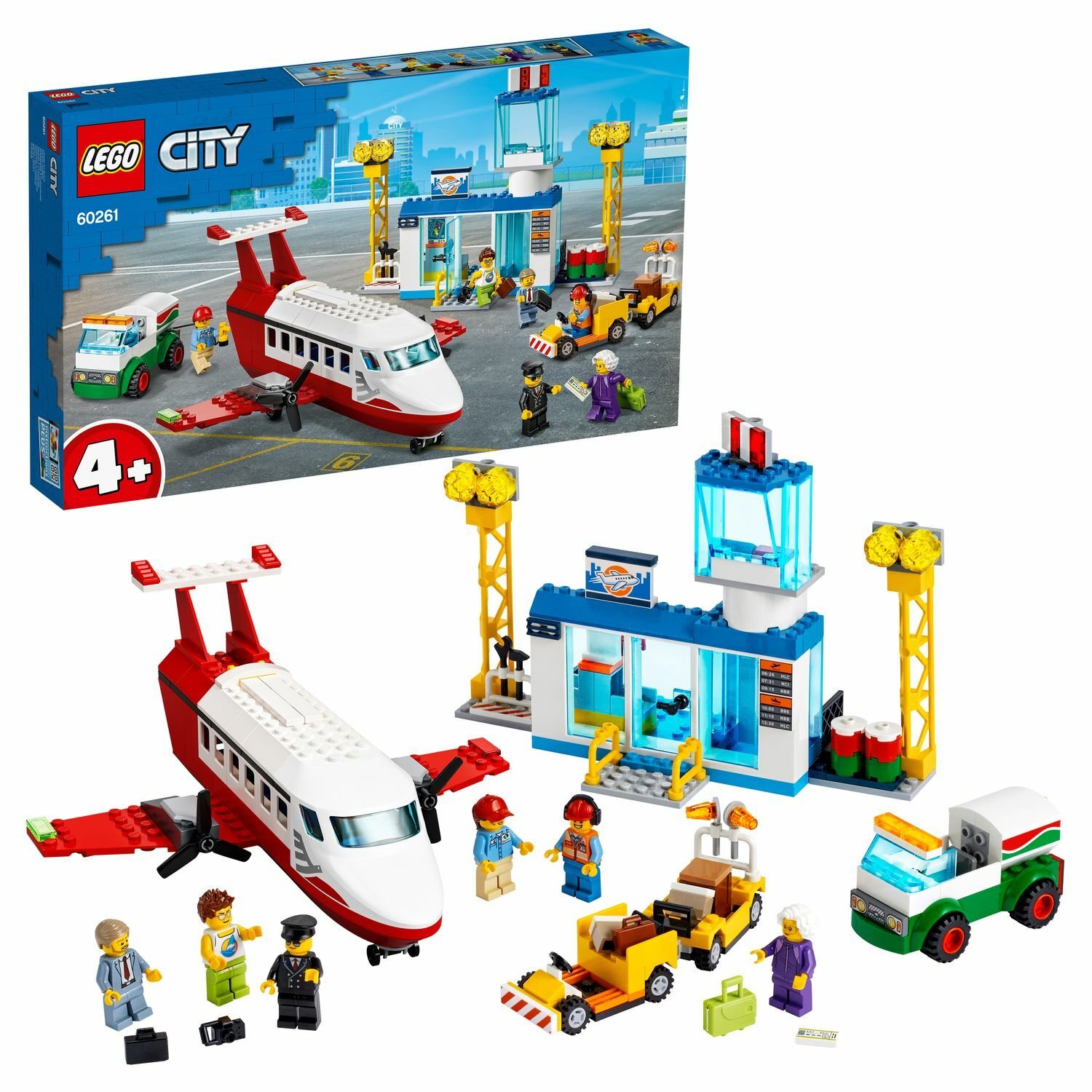 LEGO City 60261 Airport Городской аэропорт - Пенза 
