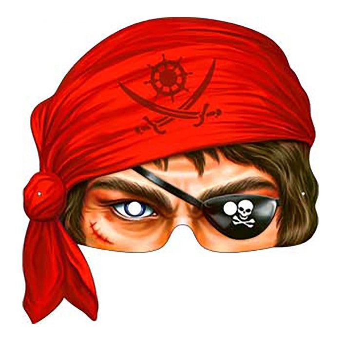 Маска Пират 4562143 резинка 401-50 - Бугульма 