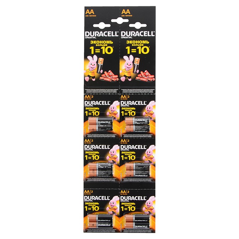Батарейка Duracell Basic LR6 (поштучно) 12xBL DRLR6/12BL - Чебоксары 