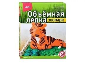 Лепка ол-010 объемная "Зоопарк.Тигр" 163427 лори Р - Йошкар-Ола 