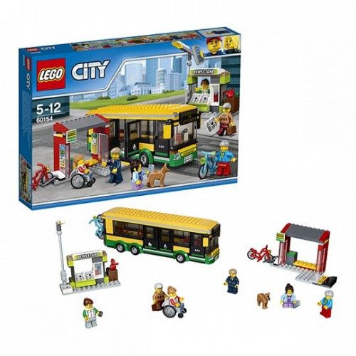 LEGO City 60154 Автобусная остановка - Санкт-Петербург 