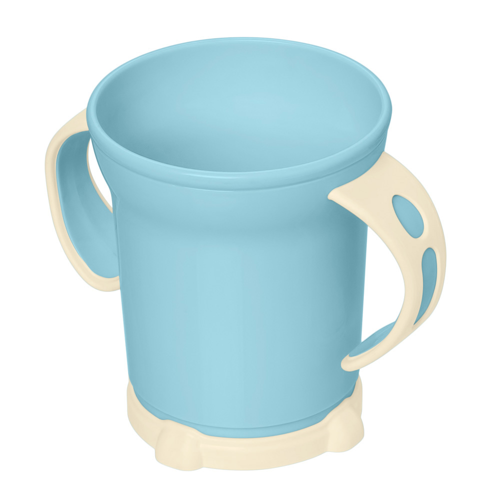 Чашка детская 431312102 270мл цвет: голубой Бытпласт - Орск 