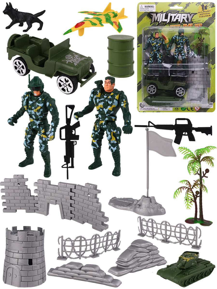Игровой набор 2083640 Военный -2 с солдатиками Рыжий Кот - Саранск 
