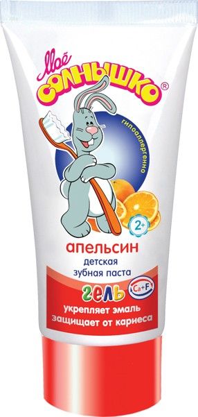 Зубная паста 75гр гелевая Апельсин 74784 Мое солнышко - Санкт-Петербург 