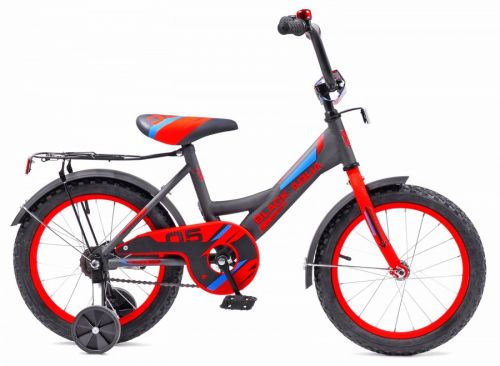 Велосипед BlackAqua 1605-Т /2018/ светящиеся колесами (серо-красный) НН-1605