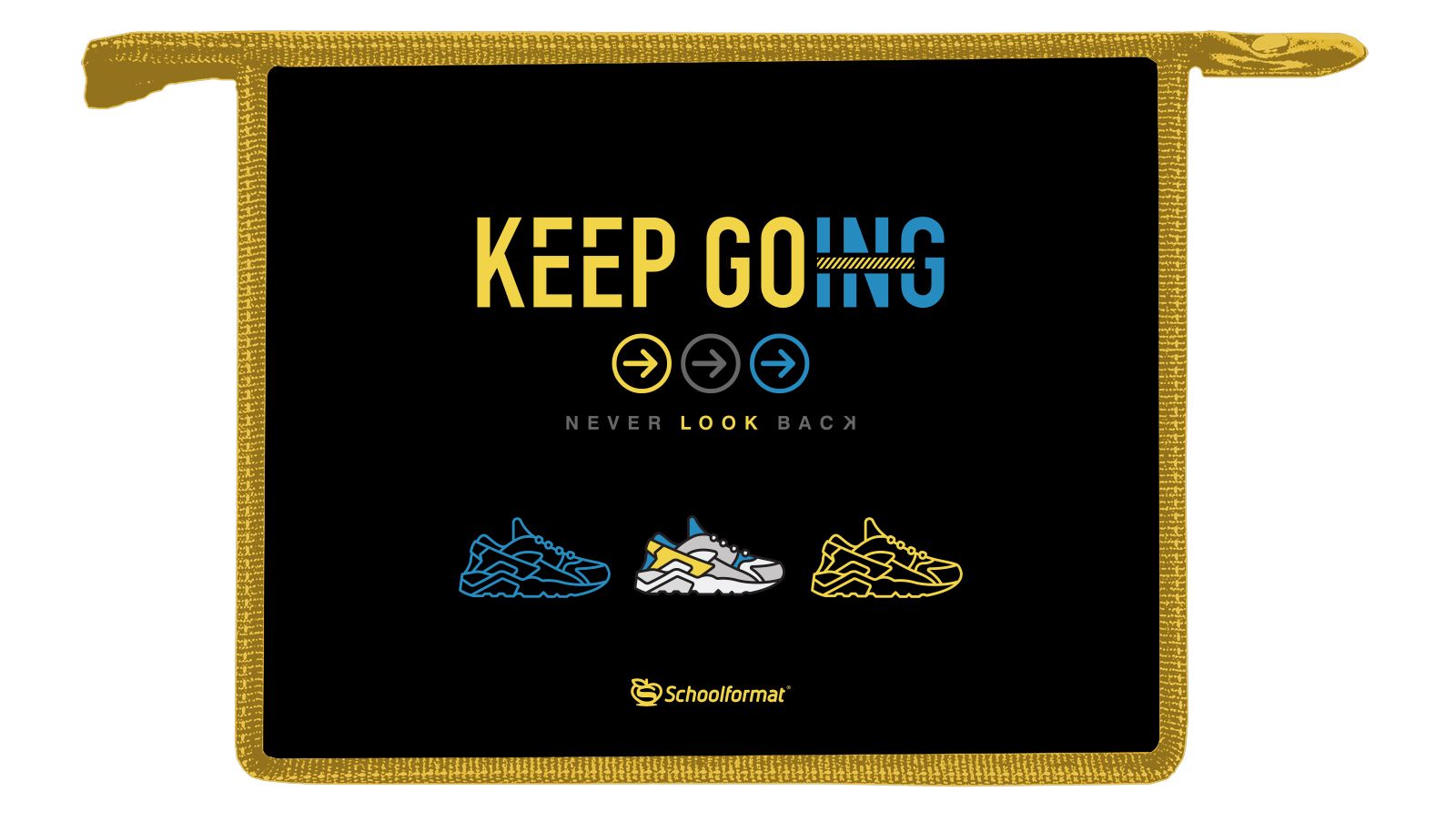 Папка для тетрадей Keep Going 1 отделение А5 ПТКМ1А5-КГН Schoolformat - Пермь 