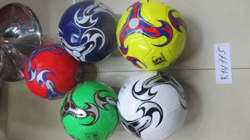 Мяч F14115 футбольный 270гр 5цветов в пакете - Пенза 
