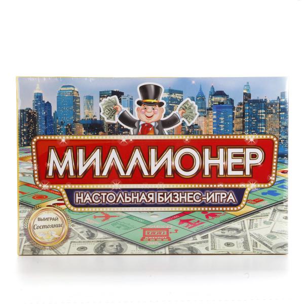 Игра экономическая Миллионер 22761 в коробке ТМ Умка - Тамбов 