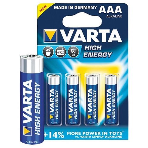 Батар VARTA HIGH ENERGY поштучно LR03 BL4+2 - Омск 