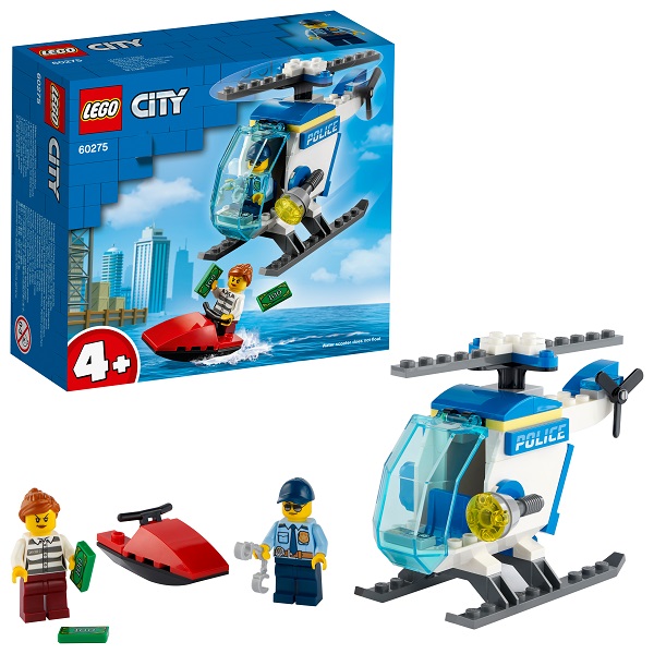 LEGO City 60275 Конструктор ЛЕГО Город Полицейский вертолёт