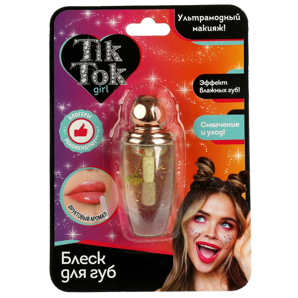 Блеск для губ LG70095TTG бежевый с фруктовым ароматом ТМ TIK TOK GIRL - Ульяновск 