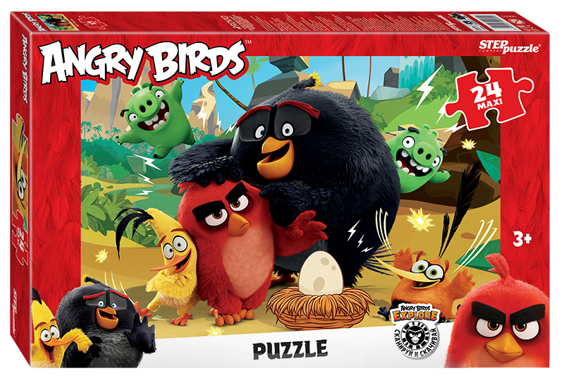 Пазл 24дет 90055 MAXI "Angry Birds" Степ - Пенза 
