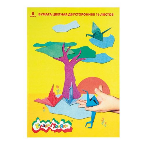 Бумага цв 2-сторон БЦДКМ16 цв 16л А4 каляка-маляка - Пермь 