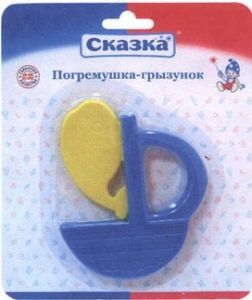 Погремушка-грызунок 1627 "Кораблик" сказка блистер 0% - Омск 