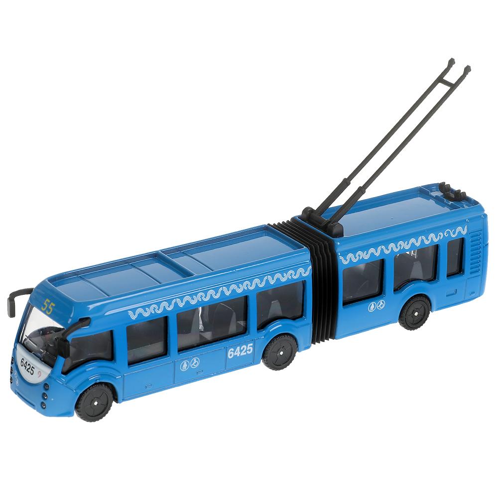 Машина SB-18-11WB(NO IC).20-1 Метрополитен Троллейбус с резинкой 19см ТМ Технопарк 316114 - Йошкар-Ола 