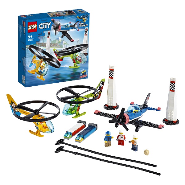 Lego city flying helicopter 60260 best sale