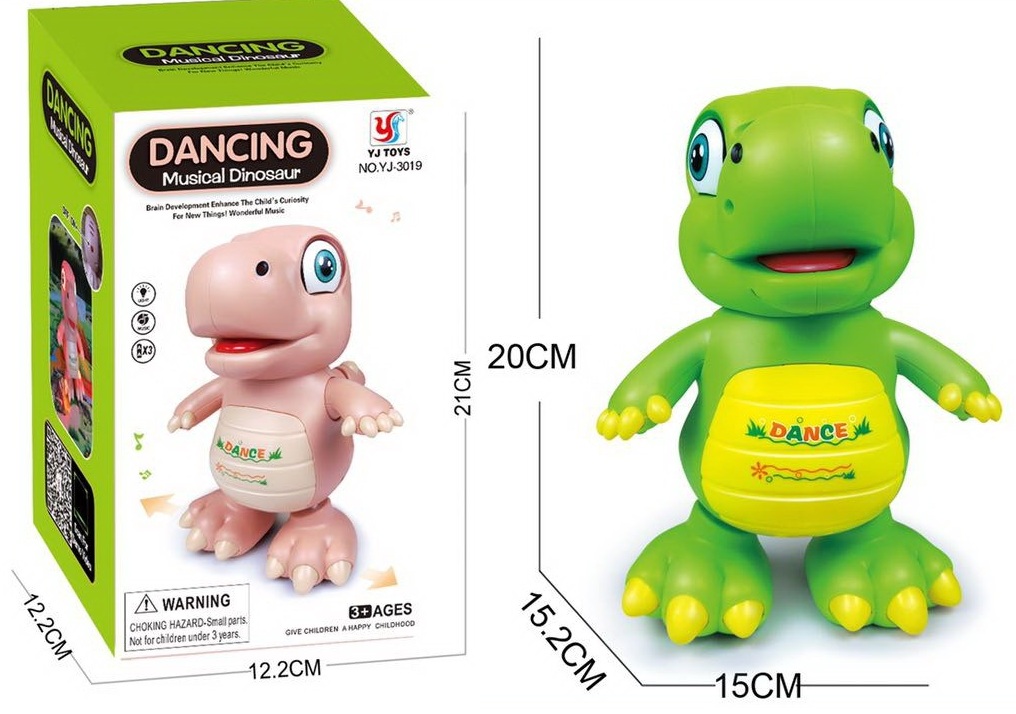 Игрушка YJ-3019 Динозавр на батарейках OBL871309 - Бугульма 