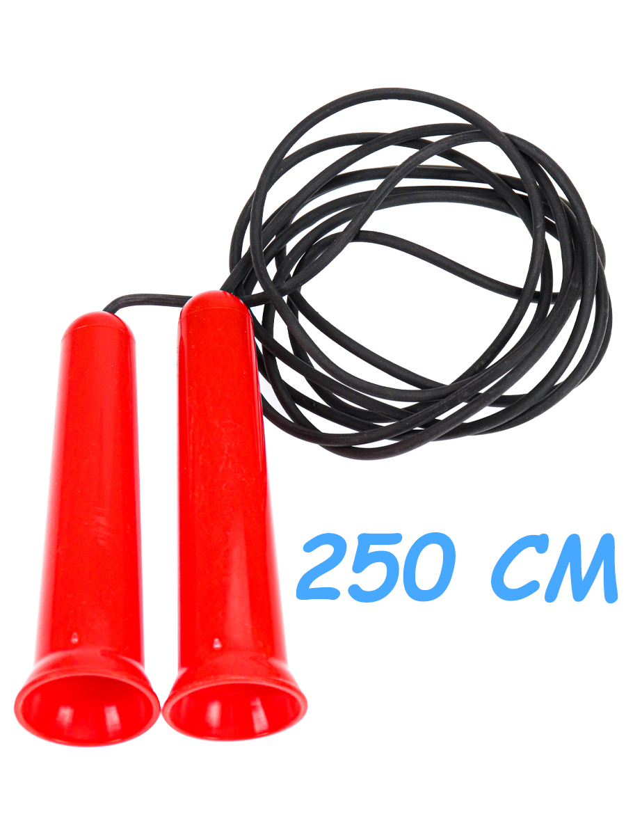 Скакалка СК-0018 спортивная 2,5м Рыжий Кот - Пенза 