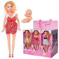 Кукла 5203 беременная с пупсом в коробке - Томск 