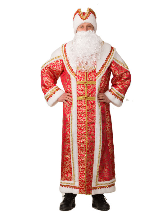 Костюм Дед Мороз Боярский 288-1-54-56 р.54-56 - Набережные Челны 