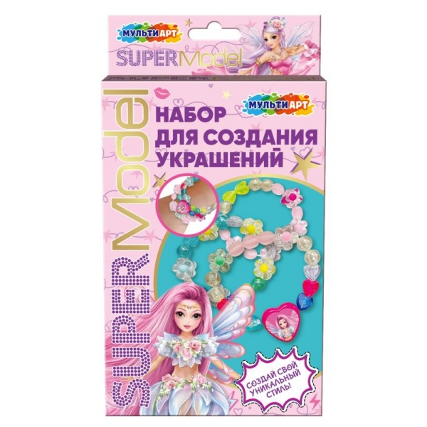 Набор для создания браслетов BRAC-111384 Фея супер модель ТМ Мульти Арт 371275 - Бугульма 