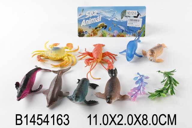 Животные 121-6 морские в пакете 363336