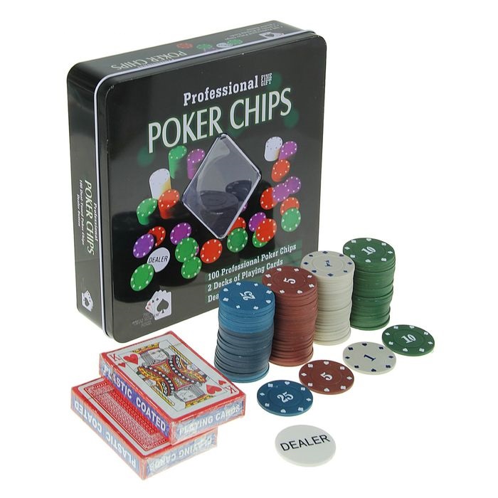 Покер 278717 набор для игры с номиналом 20*20см - Томск 