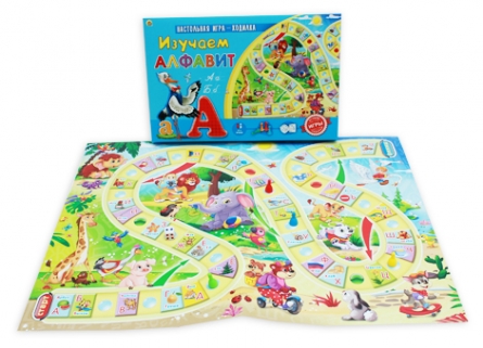 Игра-ходилка ИН-9934 Изучаем алфавит Рыжий Кот - Елабуга 
