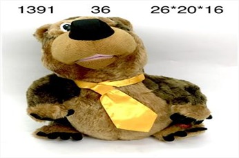 Мягкая игрушка 1391 Мишка с галстуком - Ульяновск 