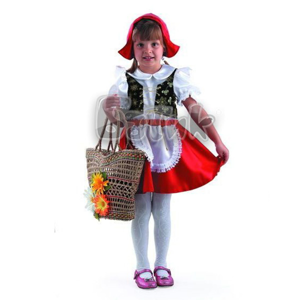 Костюм карнавальный Красная шапочка 7002 рост 134 Блузка, юбка, шапочка Батик - Магнитогорск 