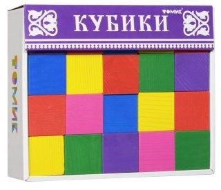 Кубики 22002 цветные 20шт 2323 Томик - Москва 