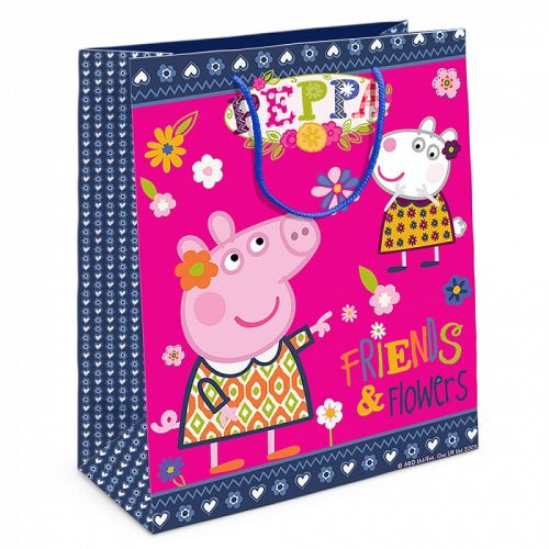 Пакет подарочный 31020 "Пеппа и Сьюзи" 18х10х23см ТМ Peppa Pig Росмэн - Заинск 