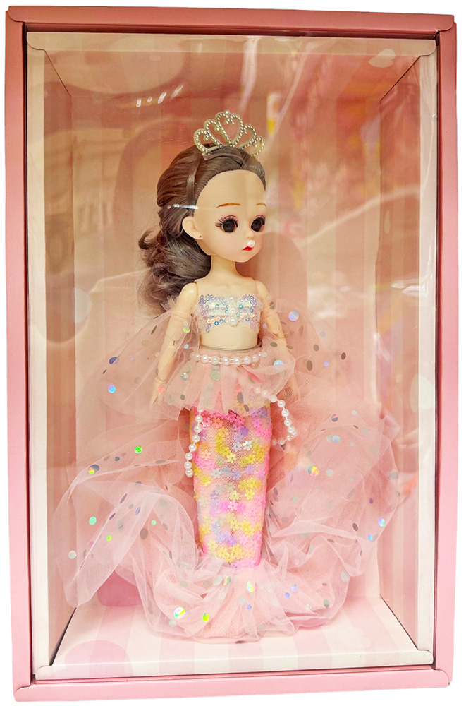 Кукла 5725294 в платье русалки в подарочной коробке - Нижнекамск 
