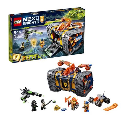 Lego Nexo Knights Мобильный арсенал Акселя 72006