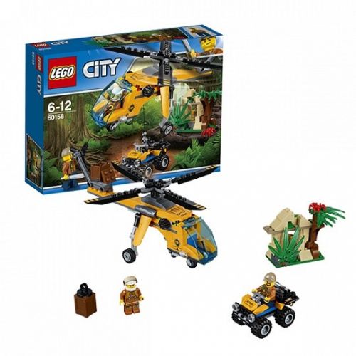 LEGO City 60158 Грузовой вертолёт исследователей джунглей - Уральск 
