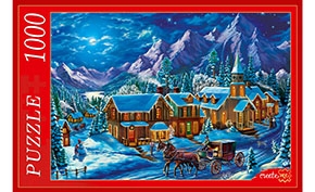 Пазл 1000эл Снежные горы Ф1000-7356 Ppuzle Рыжий кот - Оренбург 