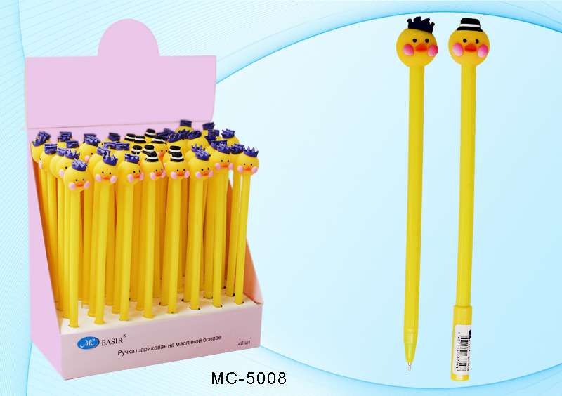 Ручка шариковая с чернилами синий МС-5008 Цыпленок - Уфа 