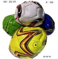 Мяч футбольный ZQ-101 в ассортименте - Саратов 