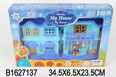 Дом BS866-2F для куклы с фигурками в коробке - Йошкар-Ола 