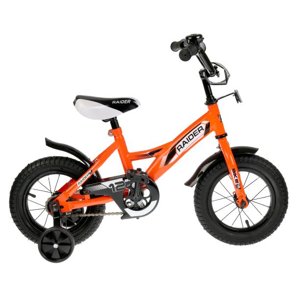 Велосипед 12 ST12071-GW оранжево-черный Raider - Набережные Челны 