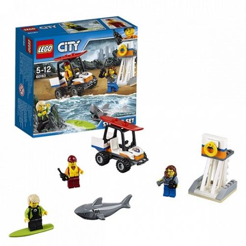 LEGO City 60163 Набор для начинающих Береговая охрана