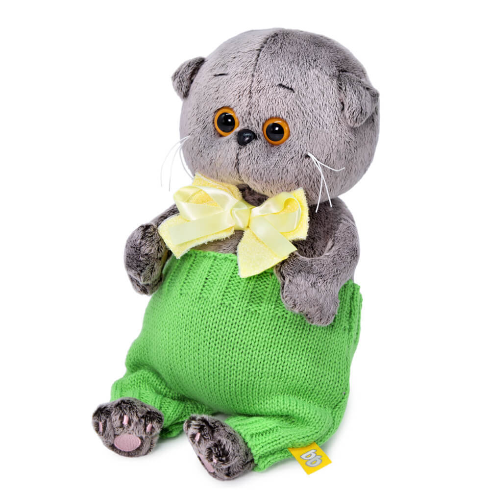Мягкая игрушка BB-083 Басик Baby в вязаных штанишках 20см ТМ Budibasa - Набережные Челны 