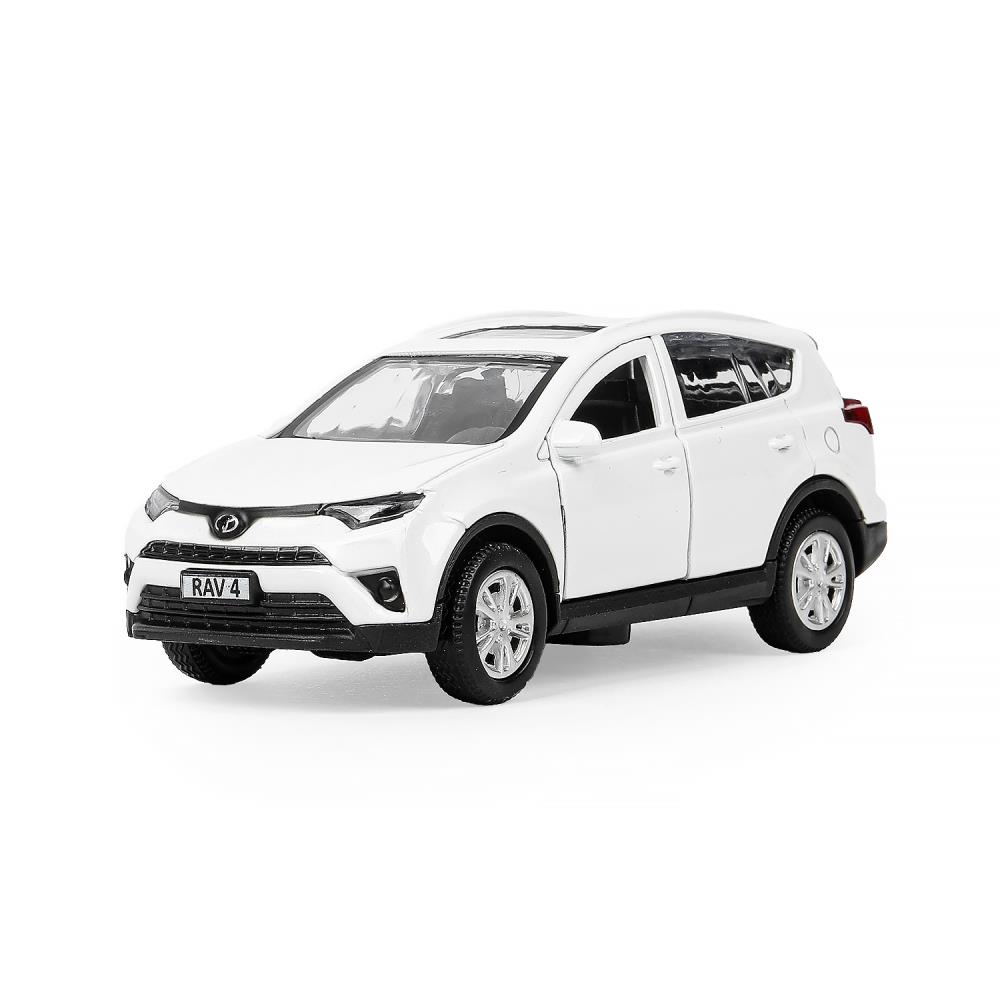 Машина RAV4-WH-WOD металл TOYOTA RAV4 инерция 12см белый ТМ Технопарк 389221 - Йошкар-Ола 