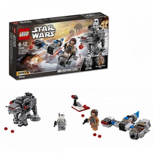 Lego Star Wars 75195 Лего Звездные Войны Бой пехотинцев Первого Ордена против спидера на лыжах - Уфа 